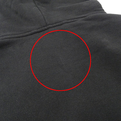 MONCLER モンクレール パーカー ブラック コットン メンズ 【中古】