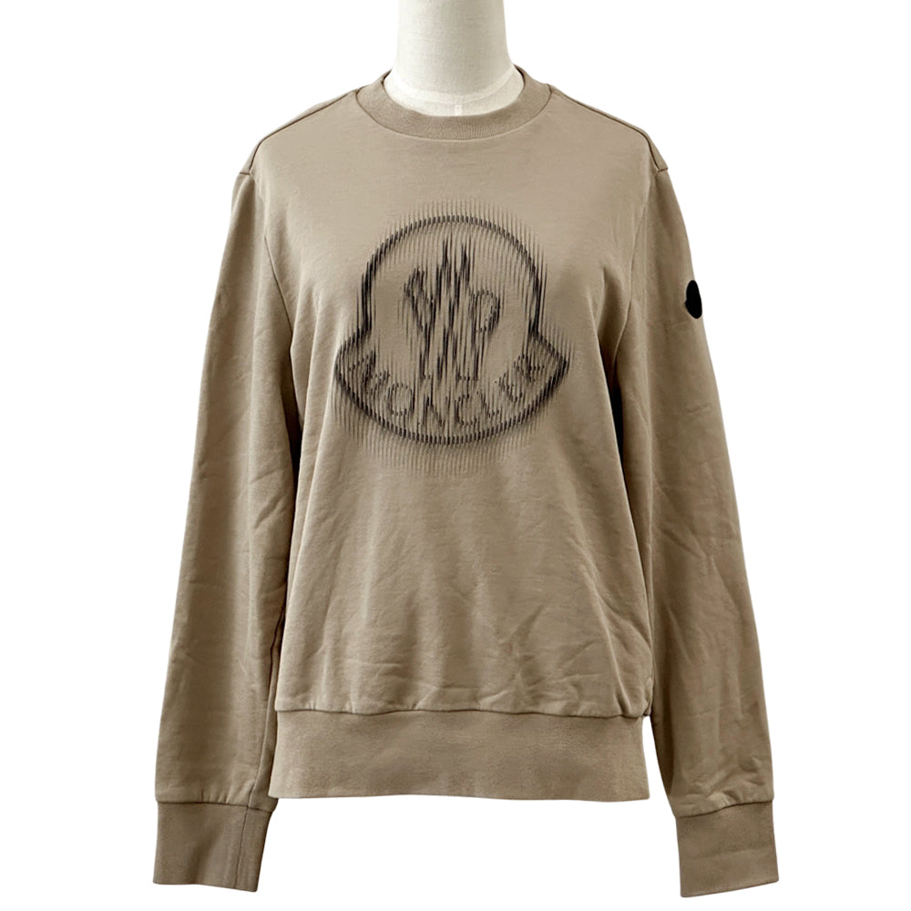 MONCLER モンクレール スウェット その他トップス ベージュ コットン メンズ 【中古】