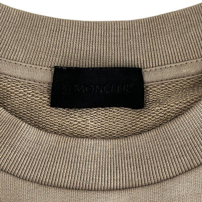 MONCLER モンクレール スウェット その他トップス ベージュ コットン メンズ 【中古】