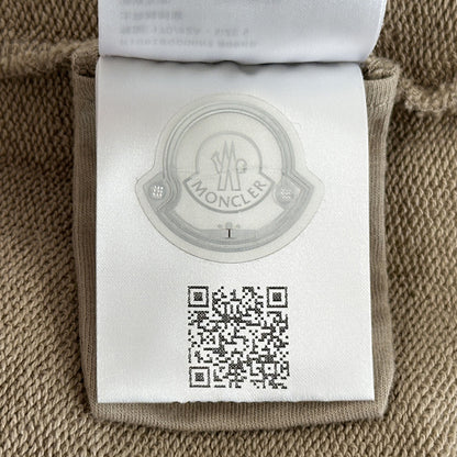 MONCLER モンクレール スウェット その他トップス ベージュ コットン メンズ 【中古】