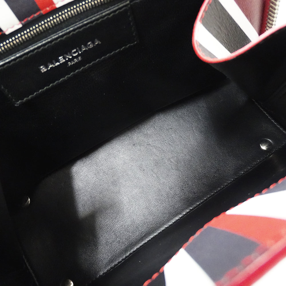 BALENCIAGA バレンシアガ ペーパー 2wayバッグ レッド 370926 レザー レディース 【中古】