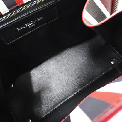 BALENCIAGA バレンシアガ ペーパー 2wayバッグ レッド 370926 レザー レディース 【中古】