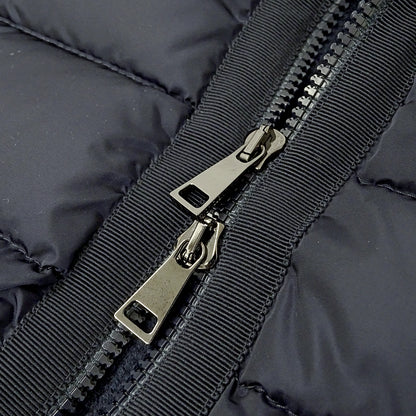 MONCLER モンクレール ダウンジャケット ネイビー ウール メンズ 【中古】