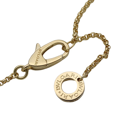 BVLGARI ブルガリ ブルガリブルガリ ブレスレット 750YG イエローゴールド オニキス SM レディース 磨き済み 【中古】