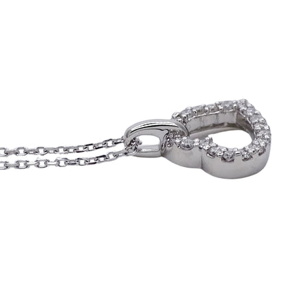 VENDOME ヴァンドーム ネックレス PT850 PT950 プラチナ ダイヤモンド シルバー レディース 磨き済み 【中古】