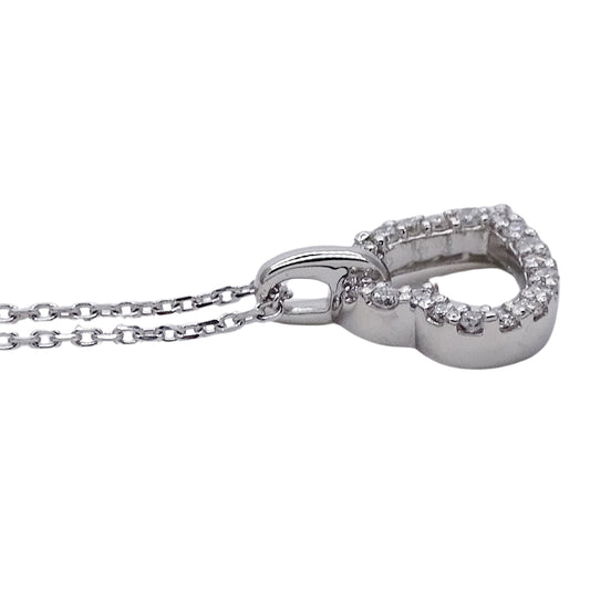 VENDOME ヴァンドーム ネックレス PT850 PT950 プラチナ ダイヤモンド シルバー レディース 磨き済み 【中古】