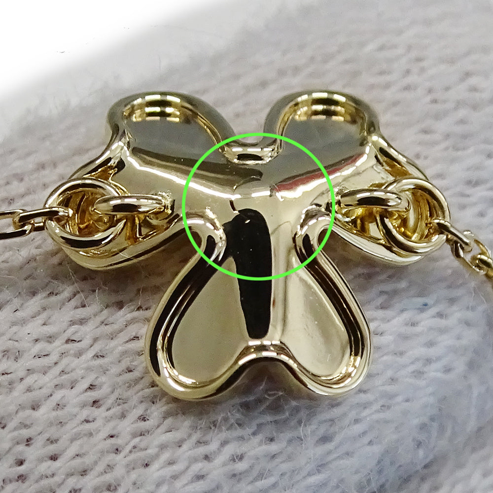 Van Cleef & Arpels ヴァンクリーフ＆アーペル フリヴォル ミニ ブレスレット 750YG イエローゴールド ダイヤモンド レディース 磨き済み 【中古】