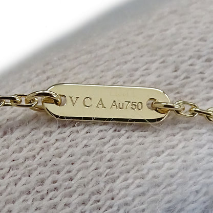 Van Cleef & Arpels ヴァンクリーフ＆アーペル フリヴォル ミニ ブレスレット 750YG イエローゴールド ダイヤモンド レディース 磨き済み 【中古】