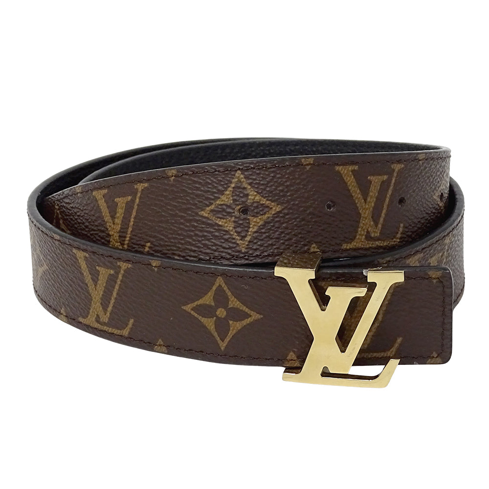 LOUIS VUITTON ルイ・ヴィトン ベルト・LV イニシャル 30MM リバーシブル ベルト モノグラム モノグラム M0565 モノグラムキャンバス レディース メンズ 【中古】