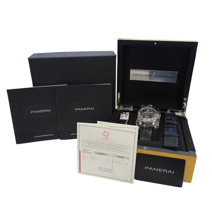 PANERAI パネライ ルミノール サブマーシブル PAM01024 メンズ 腕時計 デイト 自動巻き AT ステンレス SS ラバー ブラック 磨き済み 【中古】