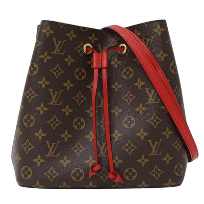 LOUIS VUITTON ルイ・ヴィトン ネオ ノエ MM ショルダーバッグ モノグラム コクリコ M44021 モノグラムキャンバス レディース 【中古】