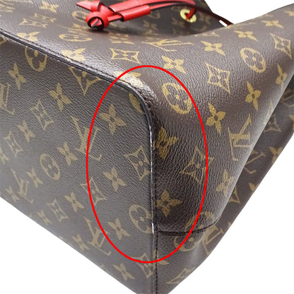 LOUIS VUITTON ルイ・ヴィトン ネオ ノエ MM ショルダーバッグ モノグラム コクリコ M44021 モノグラムキャンバス レディース 【中古】