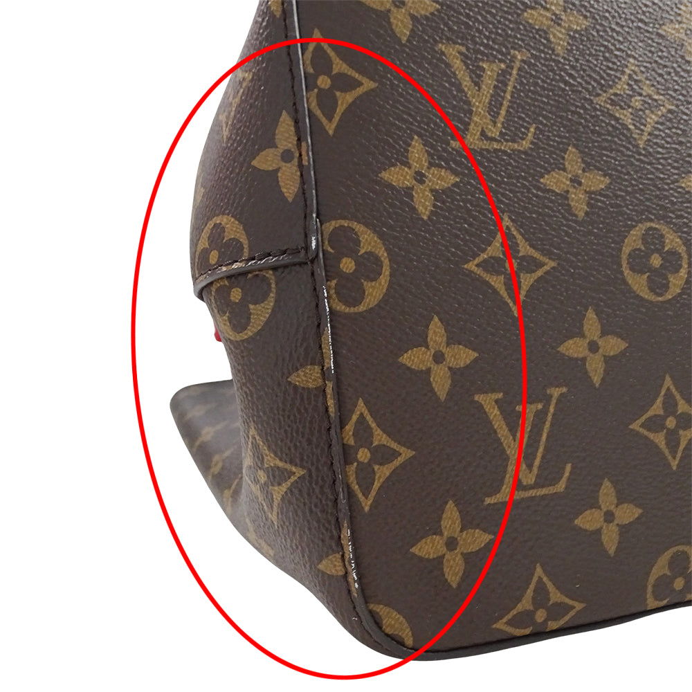 LOUIS VUITTON ルイ・ヴィトン ネオ ノエ MM ショルダーバッグ モノグラム コクリコ M44021 モノグラムキャンバス レディース 【中古】