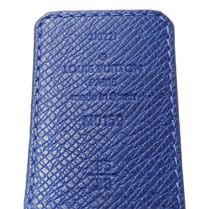 LOUIS VUITTON ルイ・ヴィトン ベルト･LV イニシャル 40MM リバーシブル ベルト タイガラマ ブルー M0159V タイガ メンズ 【中古】