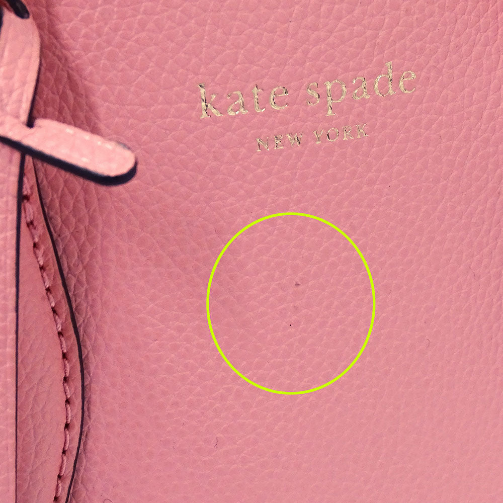 Kate Spade ケイト・スペード 2wayバッグ ピンク レザー レディース 【中古】