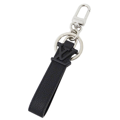 LOUIS VUITTON ルイ・ヴィトン キーホルダー･ドラゴンヌ アエログラム キーホルダー レザー ブラック メンズ M01194 【中古】