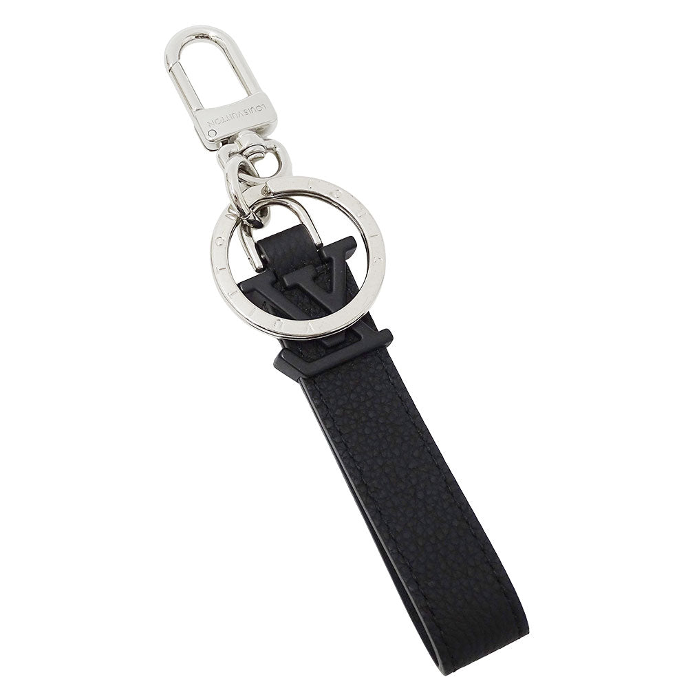 LOUIS VUITTON ルイ・ヴィトン キーホルダー･ドラゴンヌ アエログラム キーホルダー レザー ブラック メンズ M01194 【中古】