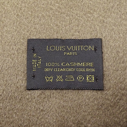 LOUIS VUITTON ルイ・ヴィトン エシャルプ LV ペルフォ マフラー・ストール ブラウン カシミヤ レディース メンズ 【中古】