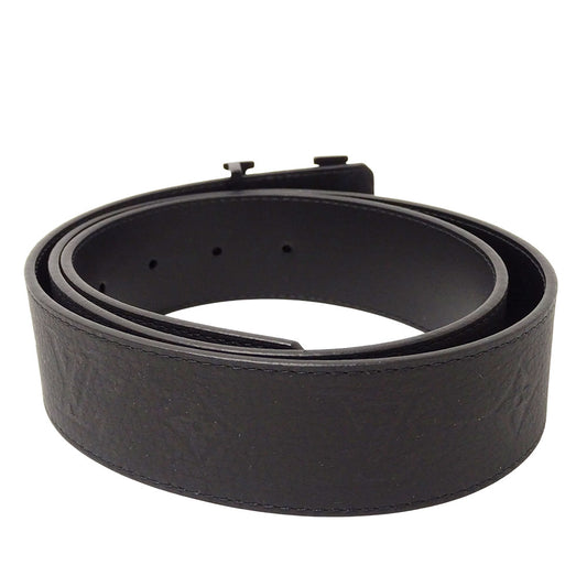 LOUIS VUITTON ルイ・ヴィトン サンチュール・LV イニシャル 40MM リバーシブル ベルト モノグラム ブラック M0424 メンズ 【中古】