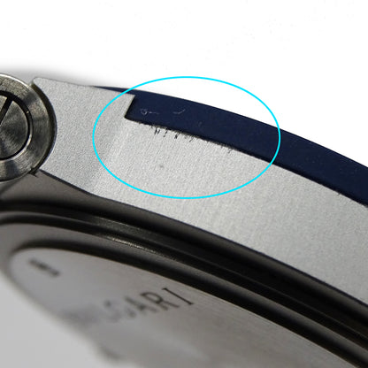 BVLGARI ブルガリ アルミニウム GMT BB40ATGMT メンズ 腕時計 デイト 自動巻き AT アルミニウム ラバー 点検済み 【中古】