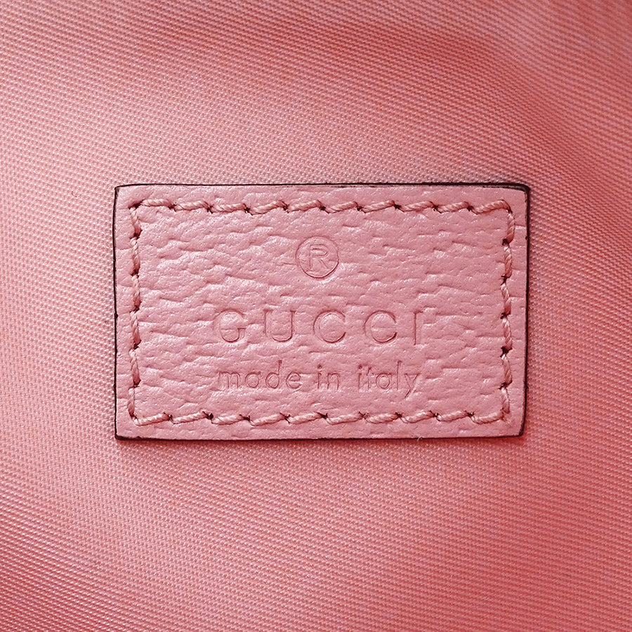 GUCCI グッチ GGスプリーム スモールケース ポーチ ポーチ ピンク 625551 GGスプリームキャンバス レディース 【中古】