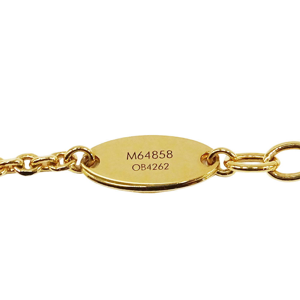 LOUIS VUITTON ルイ・ヴィトン ブラスレ・ブルーミング ブレスレット GP ゴールド レディース M64858 【中古】