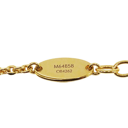 LOUIS VUITTON ルイ・ヴィトン ブラスレ・ブルーミング ブレスレット GP ゴールド レディース M64858 【中古】