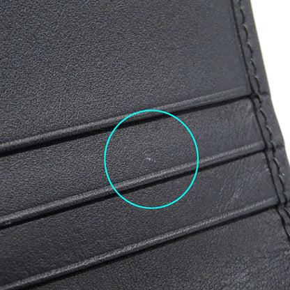 GUCCI グッチ 二つ折り財布 クイーンマーガレット ブラック ホワイト 476072 レザー レディース 【中古】
