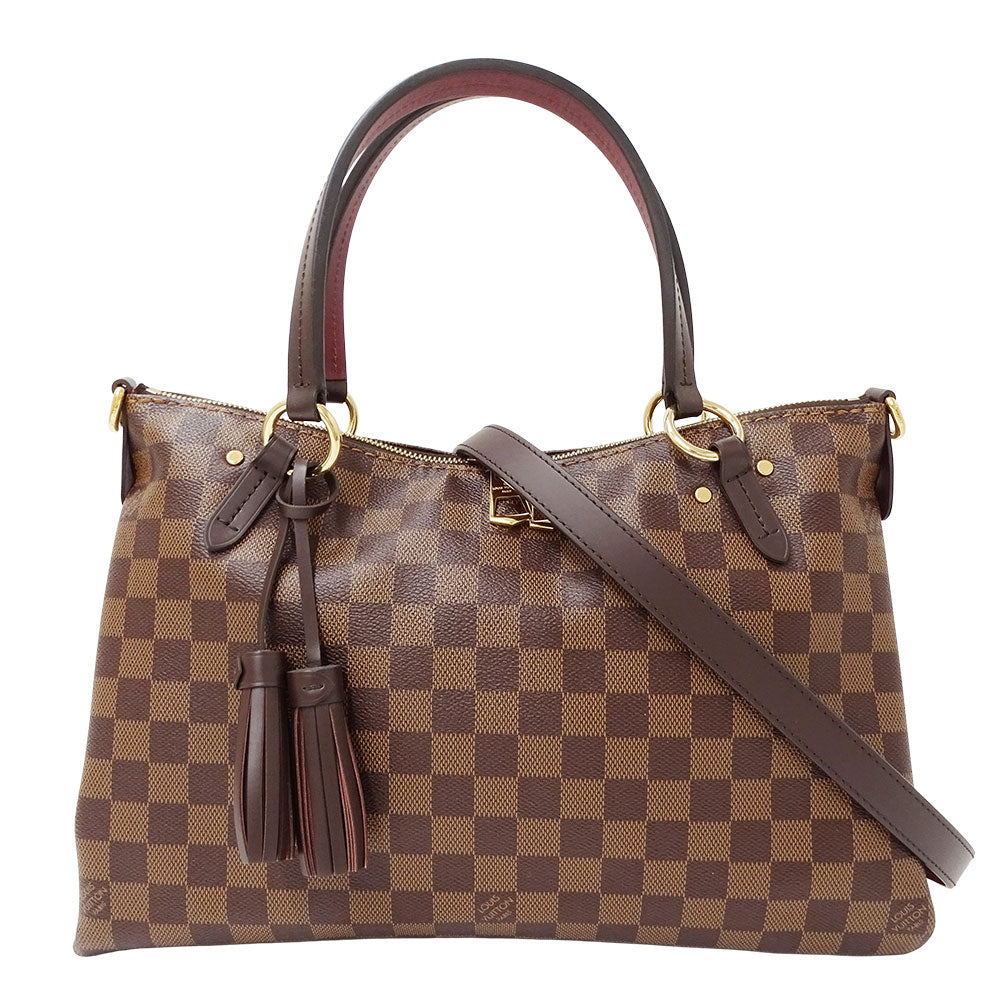 LOUIS VUITTON ルイ・ヴィトン リミントン 2wayバッグ ダミエ エベヌ ブラウン N40023 ダミエキャンバス レディース 【中古】