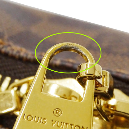LOUIS VUITTON ルイ・ヴィトン リミントン 2wayバッグ ダミエ エベヌ ブラウン N40023 ダミエキャンバス レディース 【中古】