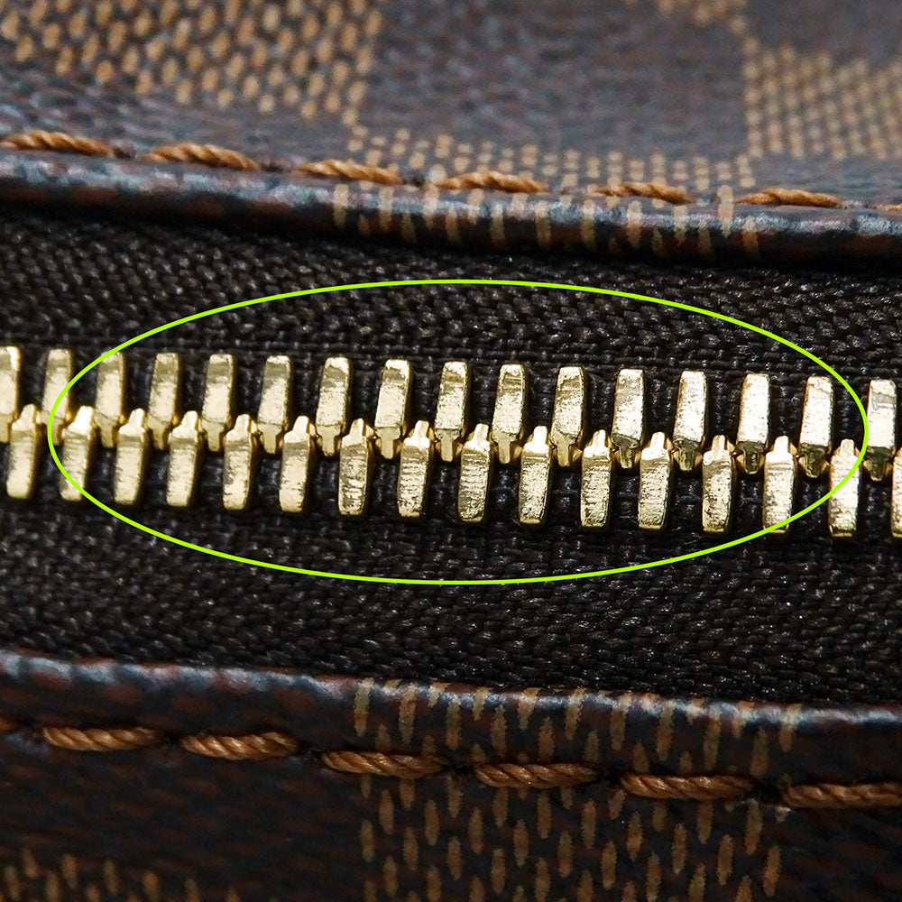 LOUIS VUITTON ルイ・ヴィトン リミントン 2wayバッグ ダミエ エベヌ ブラウン N40023 ダミエキャンバス レディース 【中古】