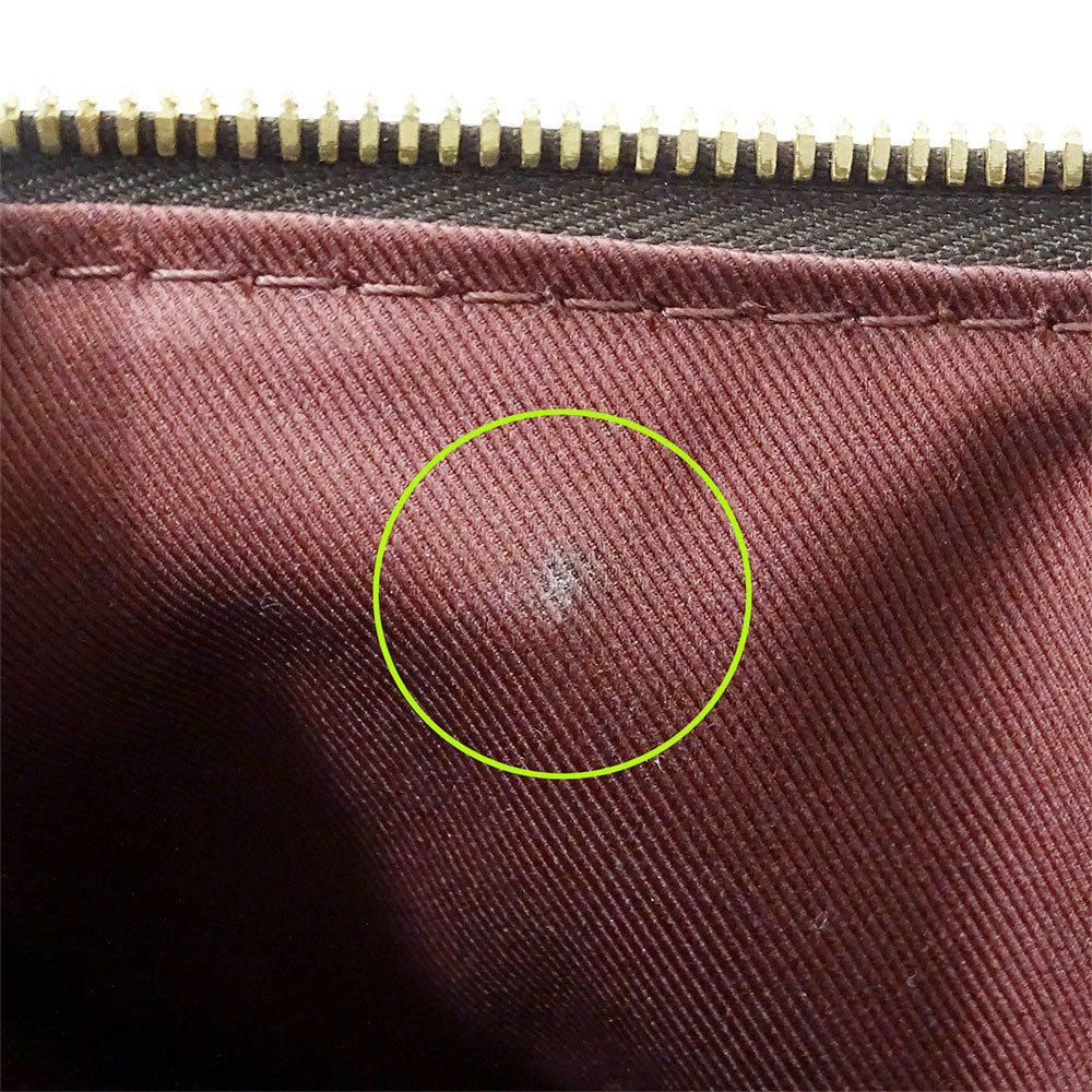 LOUIS VUITTON ルイ・ヴィトン リミントン 2wayバッグ ダミエ エベヌ ブラウン N40023 ダミエキャンバス レディース 【中古】