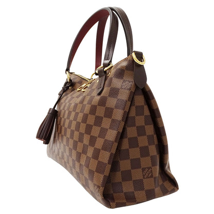 LOUIS VUITTON ルイ・ヴィトン リミントン 2wayバッグ ダミエ エベヌ ブラウン N40023 ダミエキャンバス レディース 【中古】