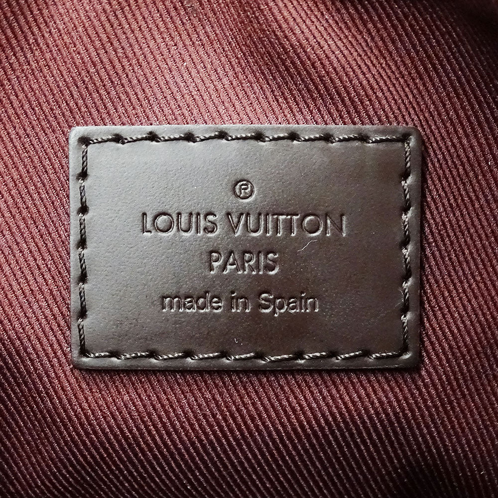 LOUIS VUITTON ルイ・ヴィトン リミントン 2wayバッグ ダミエ エベヌ ブラウン N40023 ダミエキャンバス レディース 【中古】