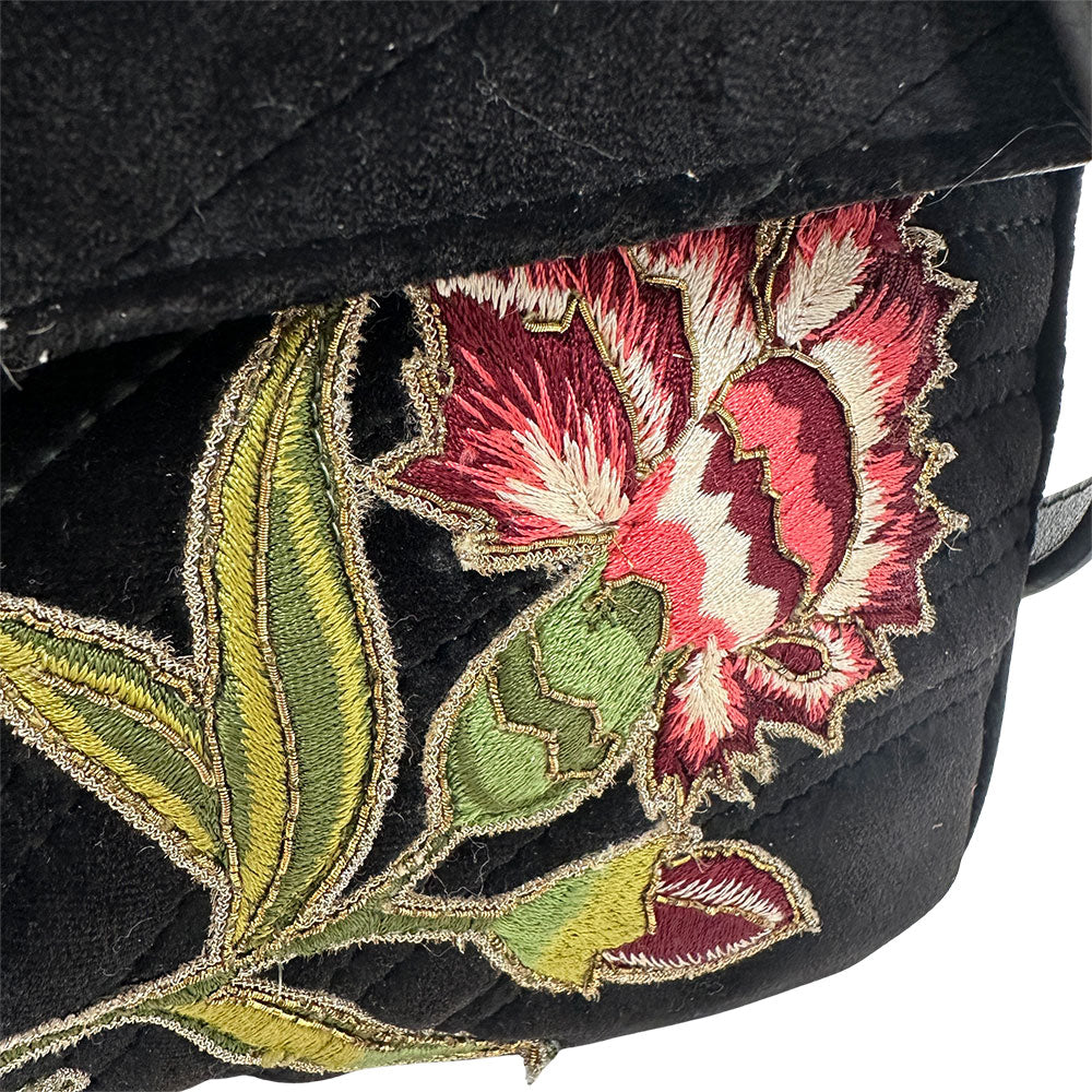GUCCI グッチ GGマーモント ショルダーバッグ ブラック 443496 レザー レディース 【中古】