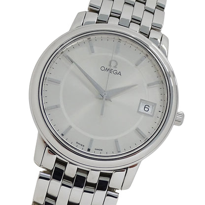 OMEGA オメガ デビル プレステージ 4510.31 メンズ 腕時計 デイト クオーツ QZ ステンレス SS 磨き済み【中古】