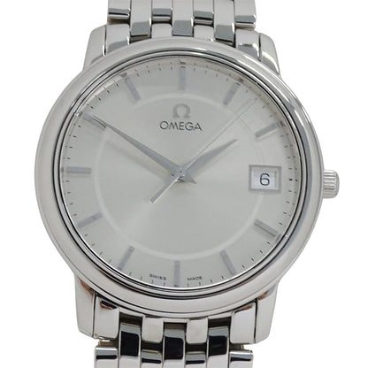 OMEGA オメガ デビル プレステージ 4510.31 メンズ 腕時計 デイト クオーツ QZ ステンレス SS 磨き済み【中古】