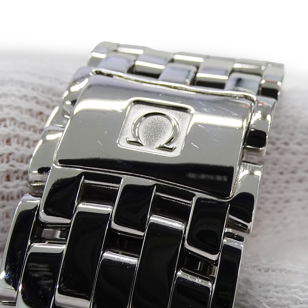 OMEGA オメガ デビル プレステージ 4510.31 メンズ 腕時計 デイト クオーツ QZ ステンレス SS 磨き済み【中古】