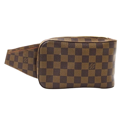 LOUIS VUITTON ルイ・ヴィトン ジェロニモス ボディ・ウエストバッグ ダミエ ダミエエベヌ N51994 ダミエキャンバス メンズ 【中古】
