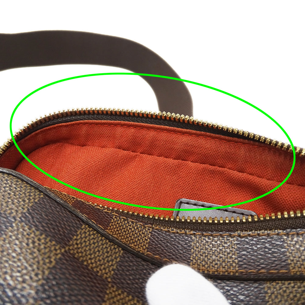 LOUIS VUITTON ルイ・ヴィトン ジェロニモス ボディ・ウエストバッグ ダミエ ダミエエベヌ N51994 ダミエキャンバス メンズ 【中古】