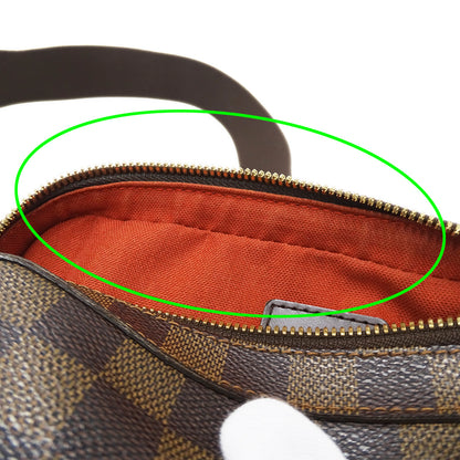 LOUIS VUITTON ルイ・ヴィトン ジェロニモス ボディ・ウエストバッグ ダミエ ダミエエベヌ N51994 ダミエキャンバス メンズ 【中古】
