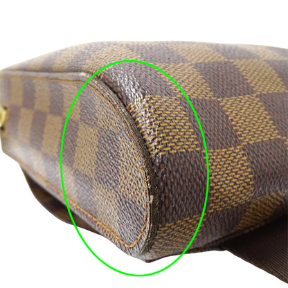 LOUIS VUITTON ルイ・ヴィトン ジェロニモス ボディ・ウエストバッグ ダミエ ダミエエベヌ N51994 ダミエキャンバス メンズ 【中古】
