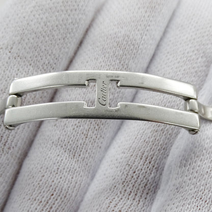 Cartier カルティエ タンクフランセーズ SM W51026Q3 レディース 腕時計 アジア限定 クオーツ QZ ステンレス SS ブラック 磨き済み 【中古】
