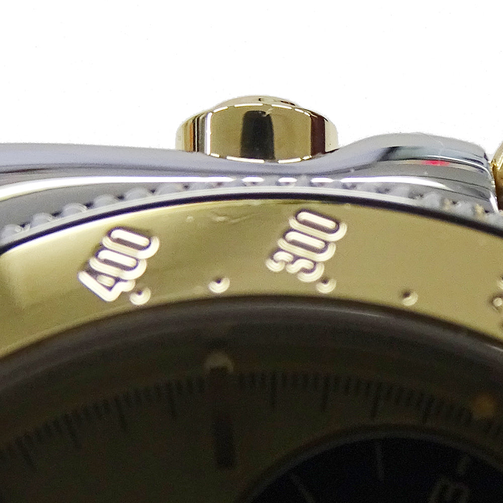 TUDOR チューダー モナーク クロノグラフ 15903 メンズ 腕時計 クオーツ QZ ステンレス SS コンビ 磨き済み 【中古】