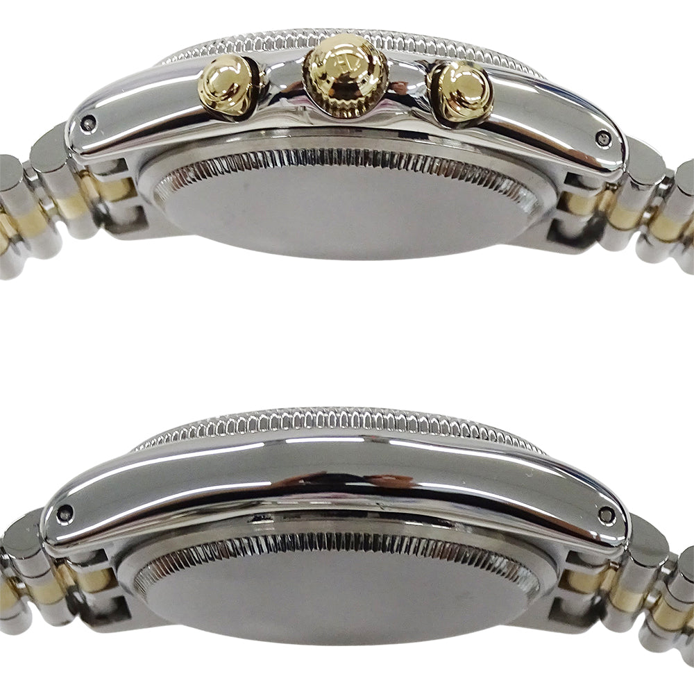 TUDOR チューダー モナーク クロノグラフ 15903 メンズ 腕時計 クオーツ QZ ステンレス SS コンビ 磨き済み 【中古】