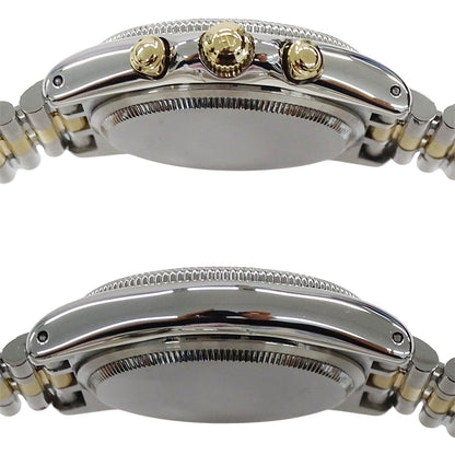 TUDOR チューダー モナーク クロノグラフ 15903 メンズ 腕時計 クオーツ QZ ステンレス SS コンビ 磨き済み 【中古】