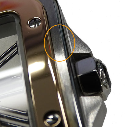 Cartier カルティエ サントス100 MM W20107X7 ボーイズ 腕時計 自動巻き AT ステンレス SS ピンクゴールド PGレザー 磨き済み 【中古】