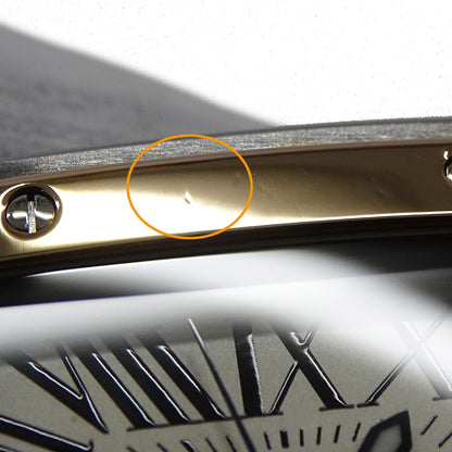 Cartier カルティエ サントス100 MM W20107X7 ボーイズ 腕時計 自動巻き AT ステンレス SS ピンクゴールド PGレザー 磨き済み 【中古】