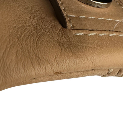 TOD’S トッズ 2wayバッグ ベージュ レザー レディース 【中古】