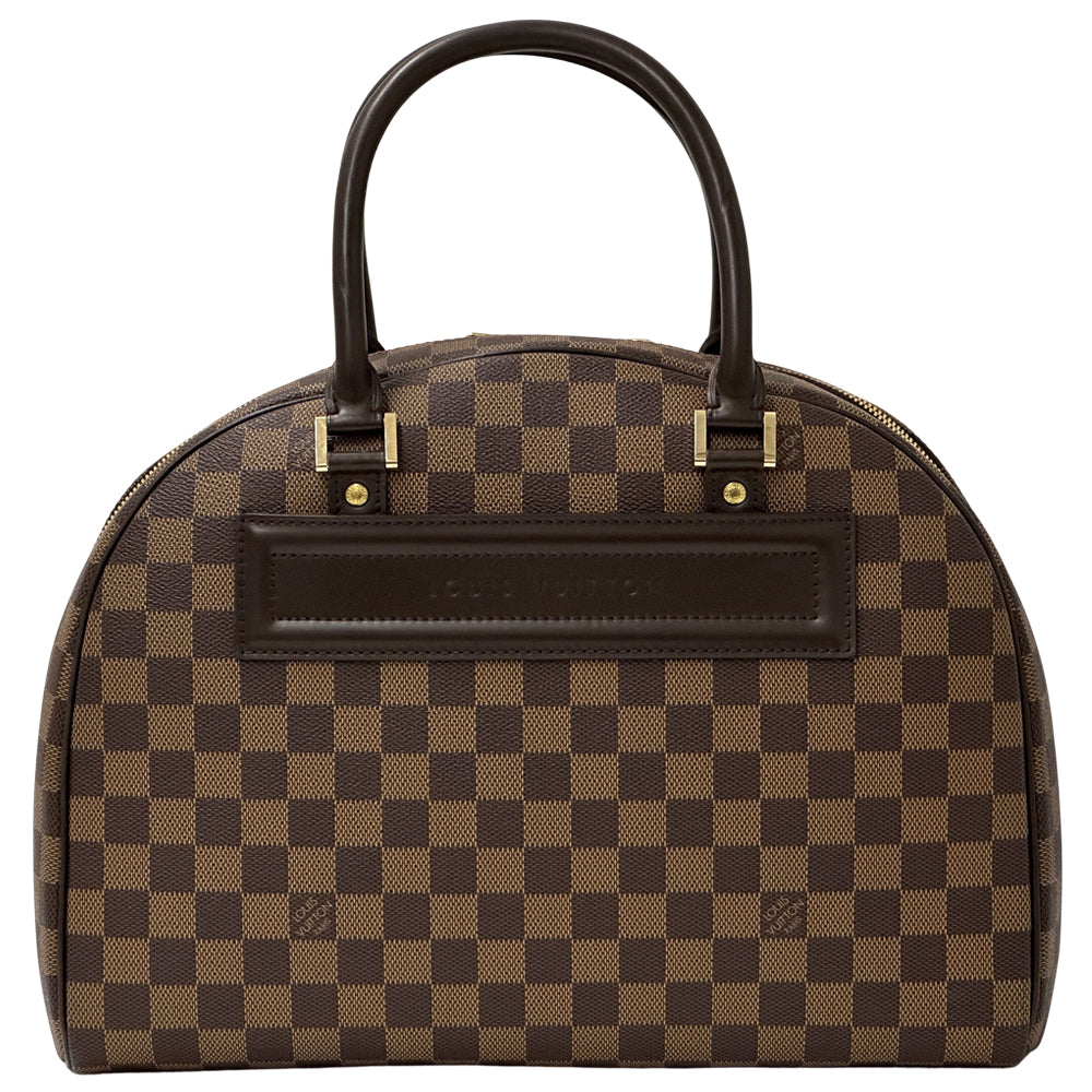 LOUIS VUITTON ルイ・ヴィトン ノリータ ハンドバッグ ダミエ エベヌ N41455 ダミエキャンバス レディース メンズ 【中古】